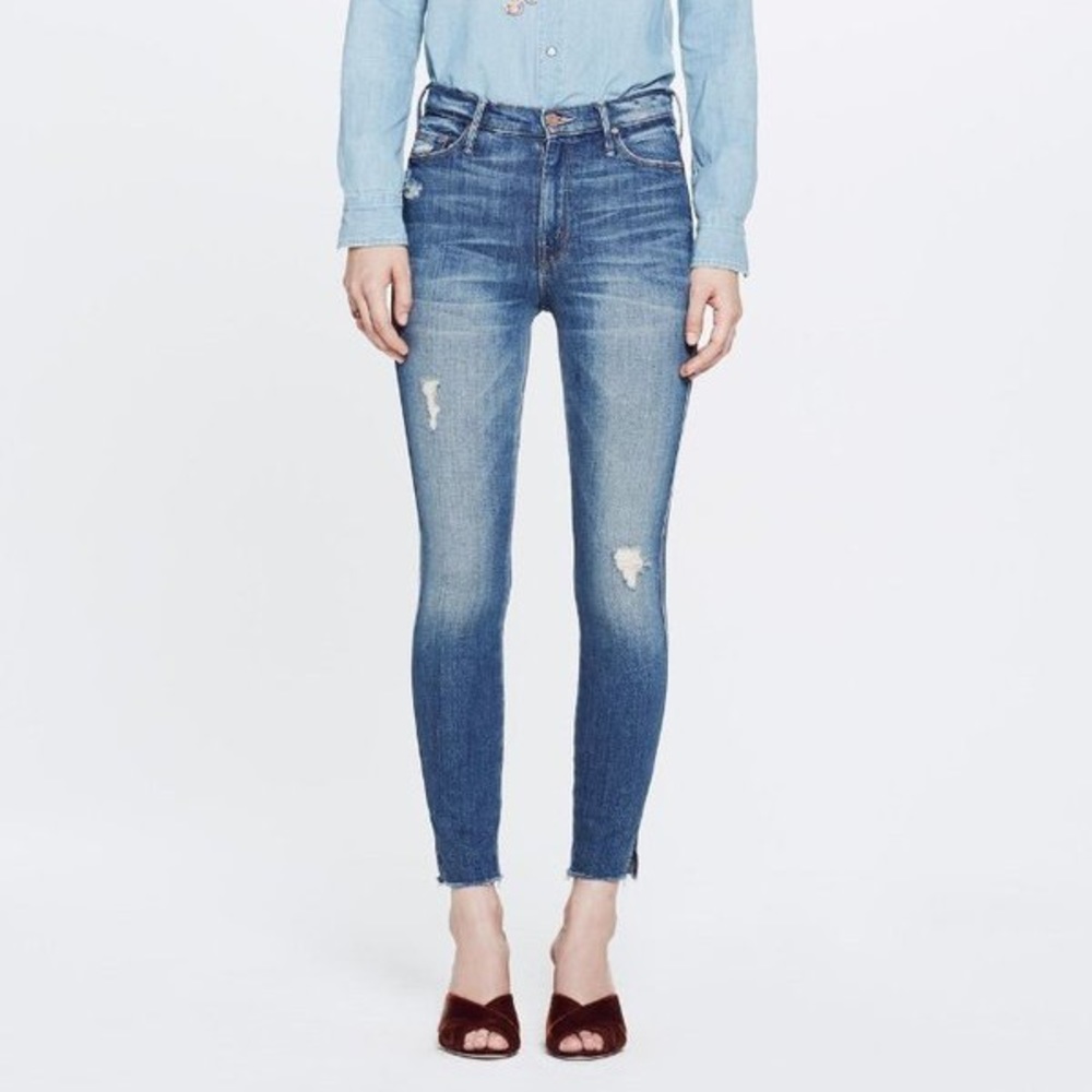 MOTHER Vamp Fray Jeans